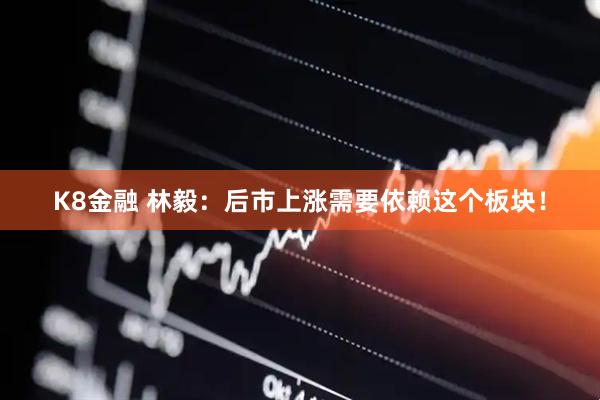 K8金融 林毅：后市上涨需要依赖这个板块！