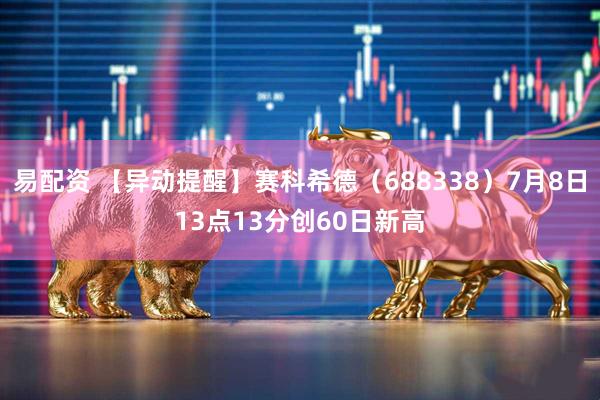 易配资 【异动提醒】赛科希德（688338）7月8日13点13分创60日新高