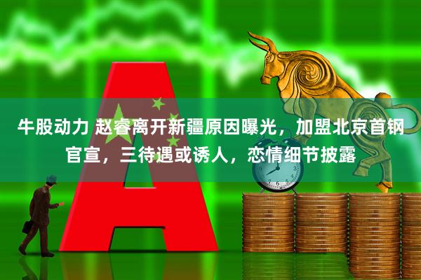 牛股动力 赵睿离开新疆原因曝光，加盟北京首钢官宣，三待遇或诱人，恋情细节披露